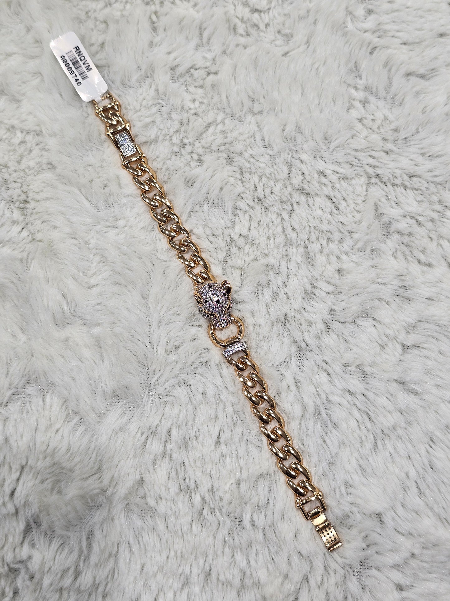 Panther Head Chain Bracelet for Men