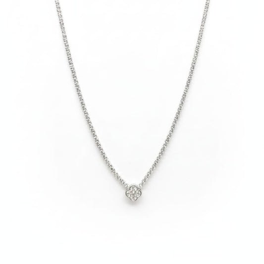 Zirconia Sabo Silver Pendant Necklace
