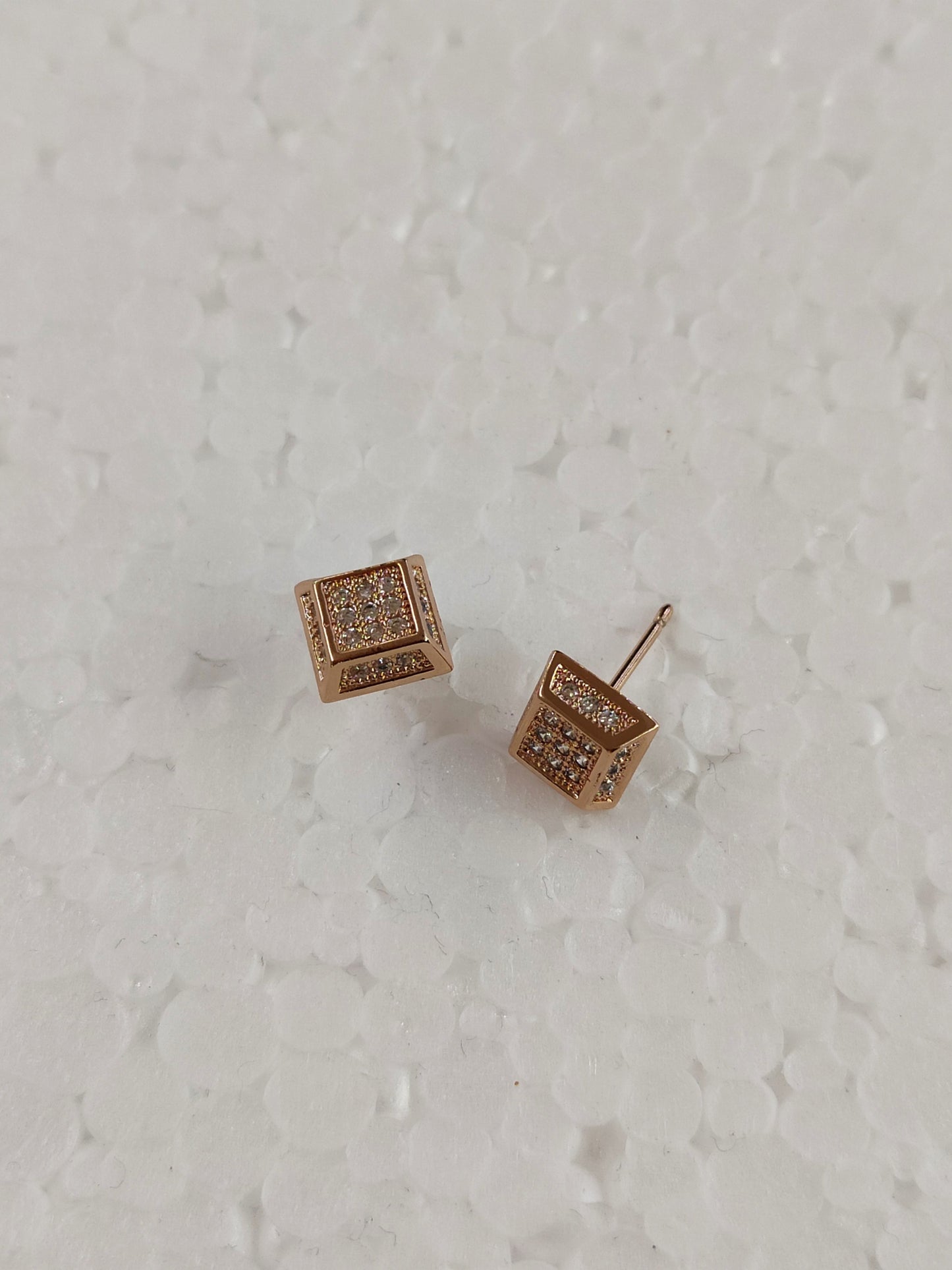 Square AD Earring Tops