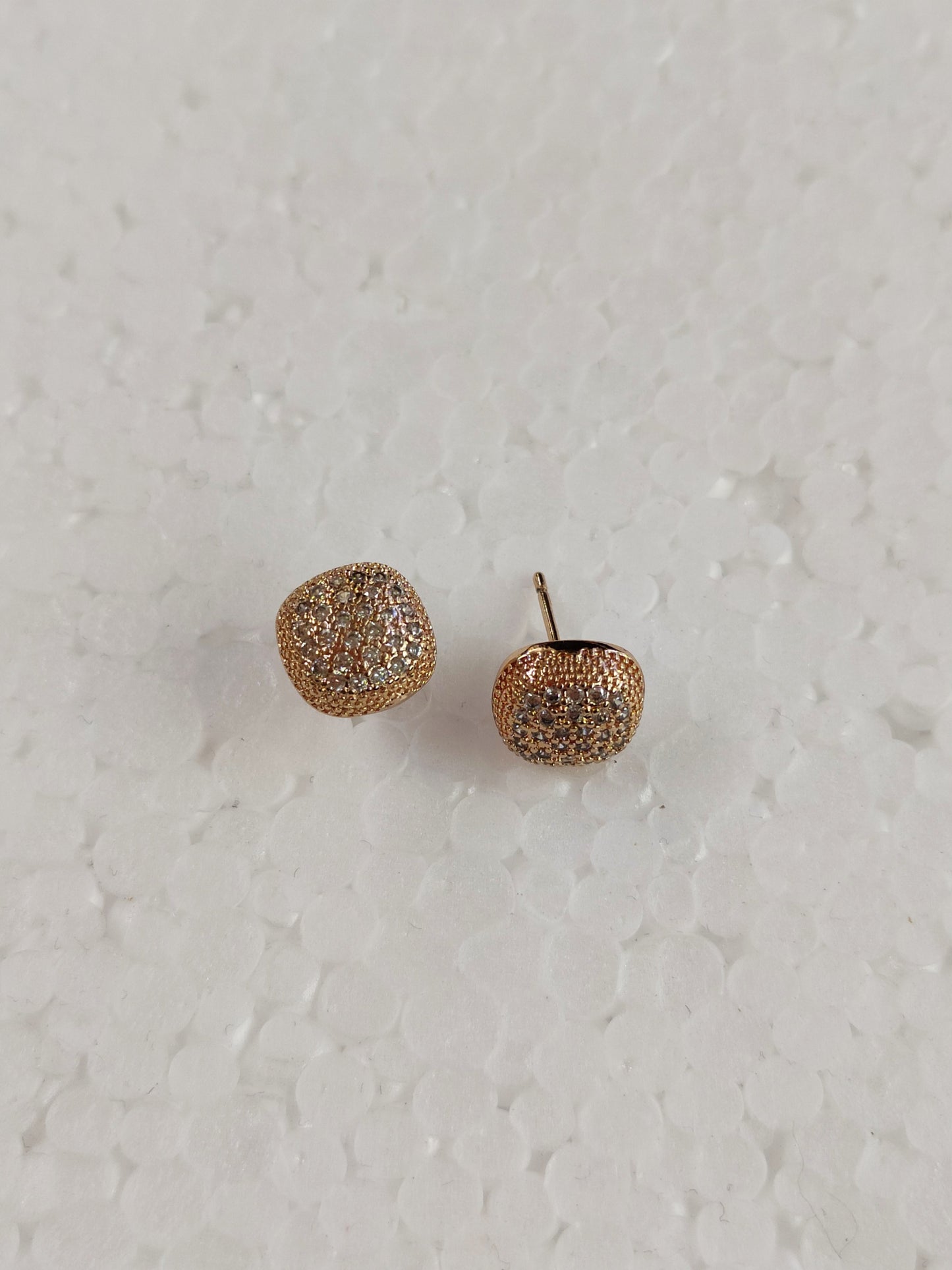 Square Burfi Earring Tops