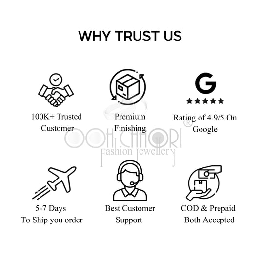 List of reasons to trust a service OOH CHHORI provider with icons and text on a white background.