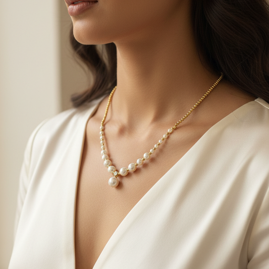 Pearl Radiance Necklace Chain