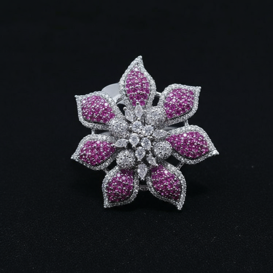 Luxe Blossom Ring