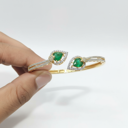 Emerald Dewdrop AD Bracelets