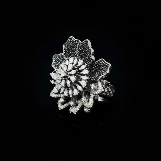 Bloom Royale Ring – Lavender