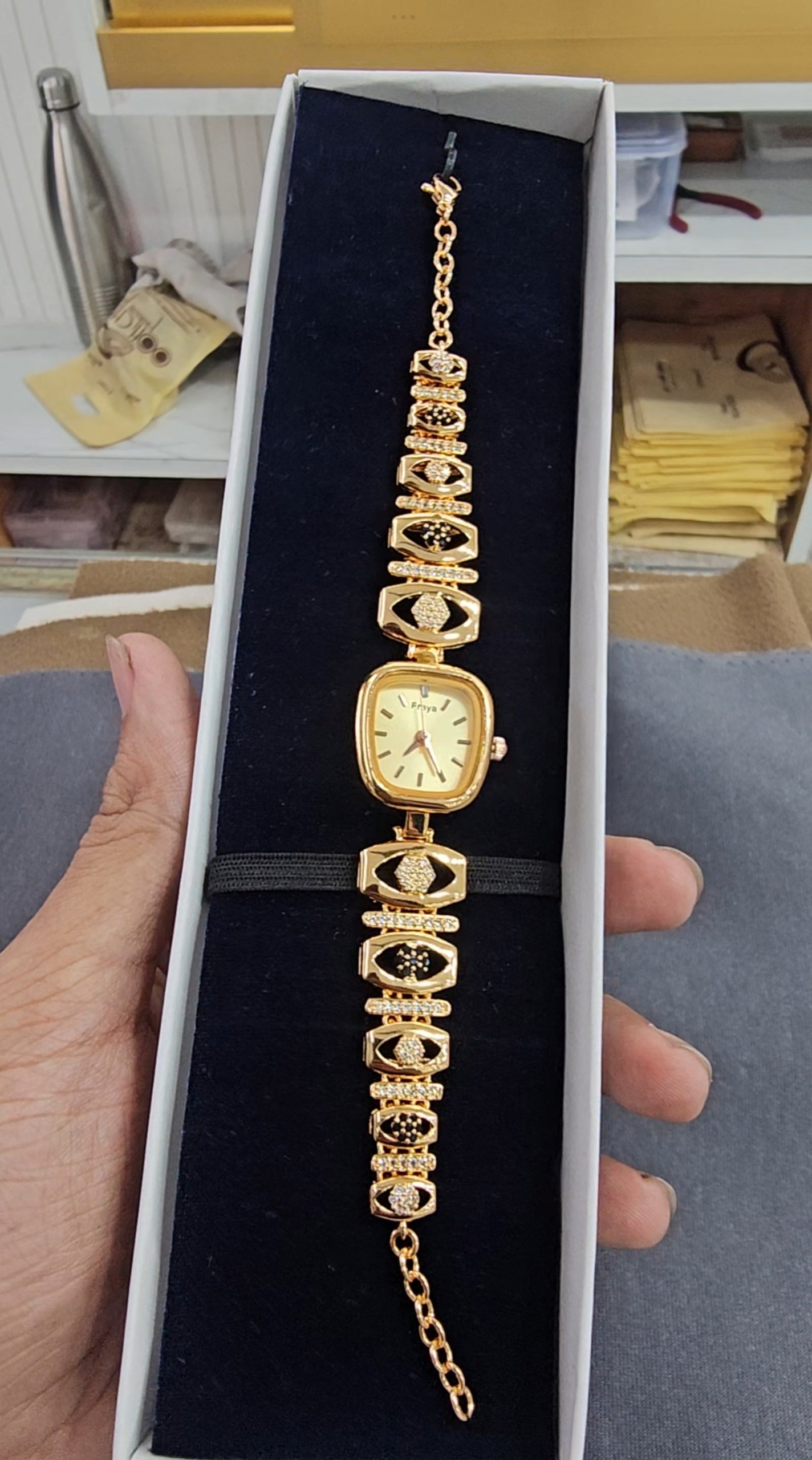 Empress Motif Bracelet Watch