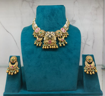 Traditional Temple Jewelry Set