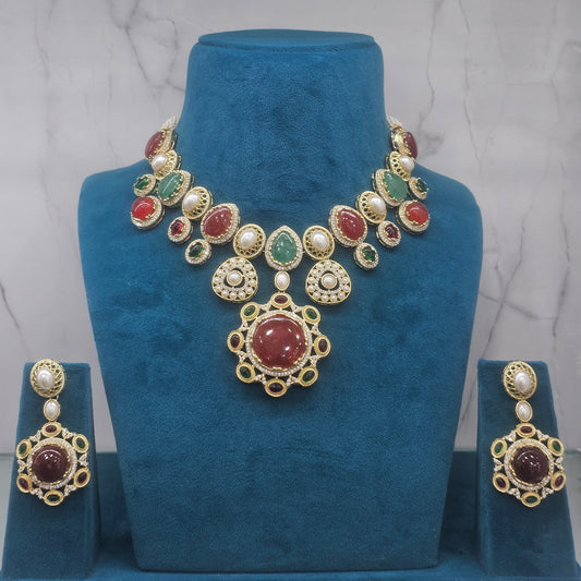 Sanchi Multi Stone Royal set