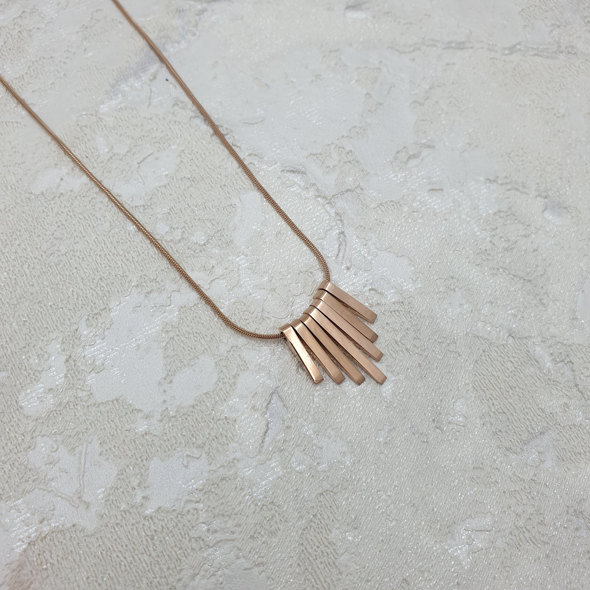 stainless steel stick neckless