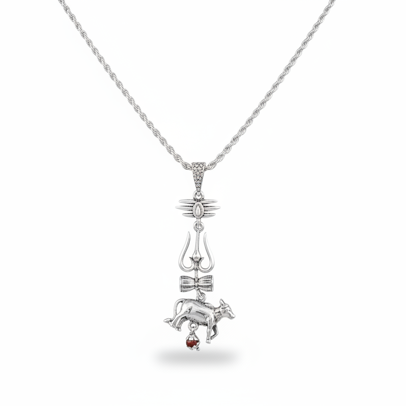 Shiv Nandi Pendant Chain - SSMB29