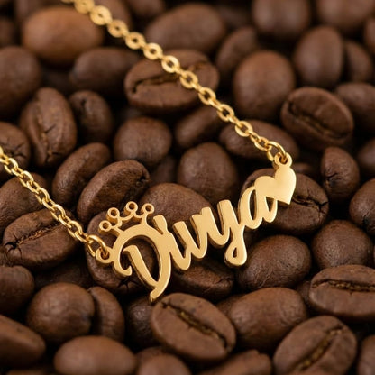 Heart Personalized Name Necklace - Daily Wear Custom Jewelry