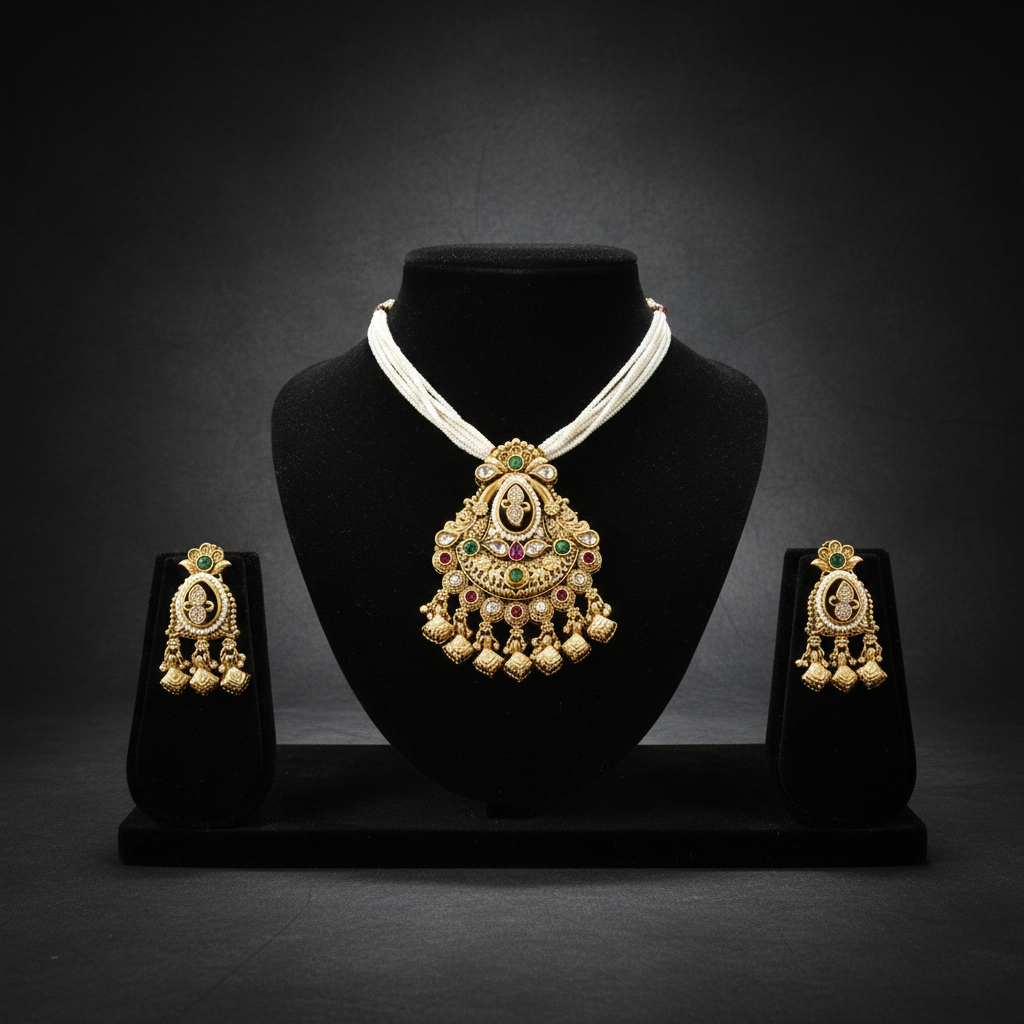 Regal Heritage Temple Jewelry Set