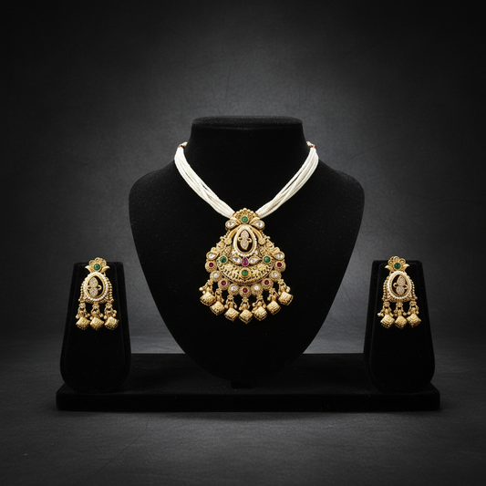 Regal Heritage Temple Jewelry Set