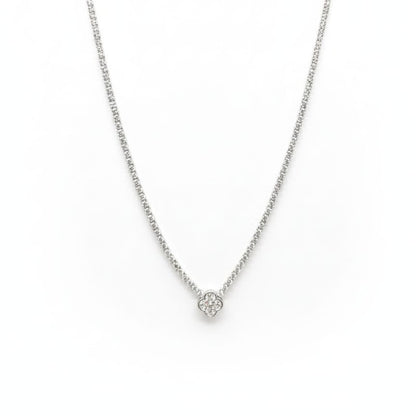 Zirconia Sabo Silver Pendant Necklace