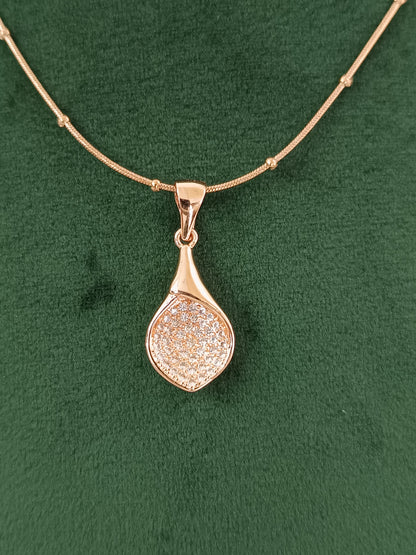 Waterdrop Pendant Necklace Full Set