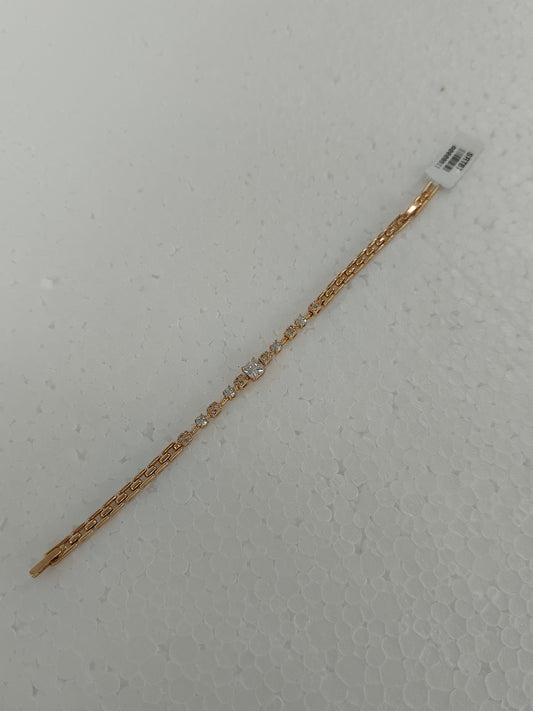 Radiant Luxe – Caret Gold AD Elegance Bracelet