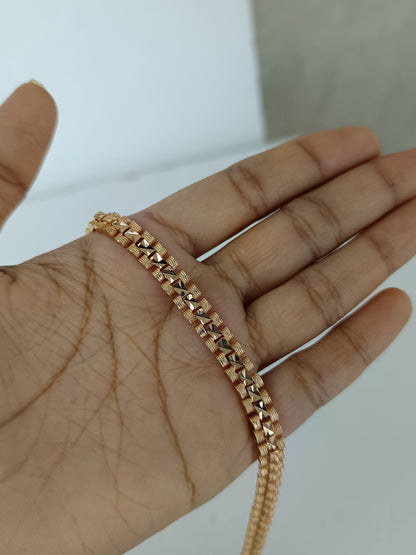 Sparkle Symphony AD Bracelet – Caret Gold Plated Glamour