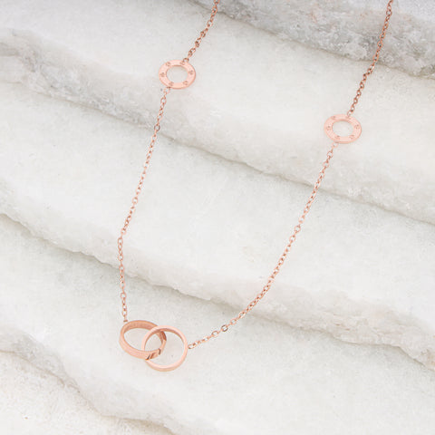 18KT ROSE GOLD NECKLACE