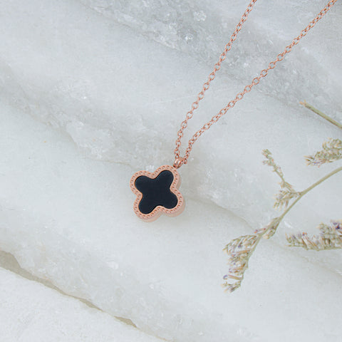 18KT ROSE GOLD PLUSE NECKLACE