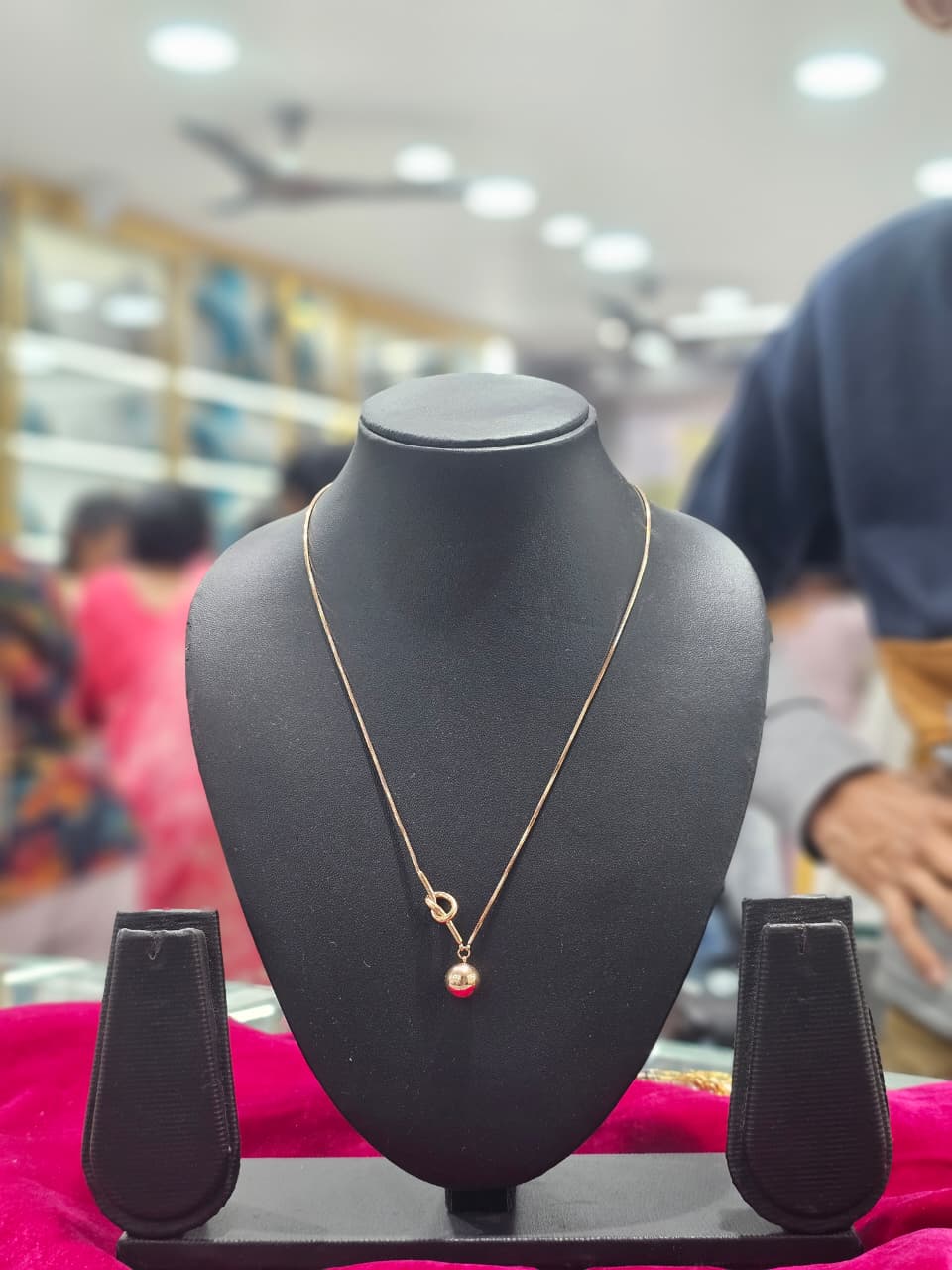 Minimal Charm Rose Gold Chain