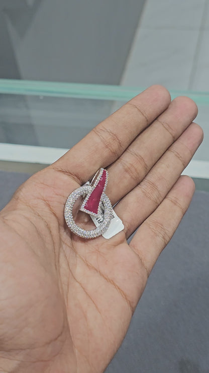 Ratna Chakra AD Pendant Set