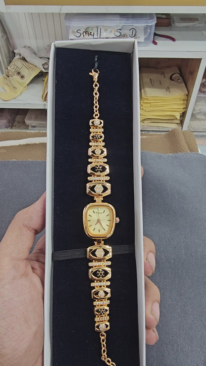 Empress Motif Bracelet Watch