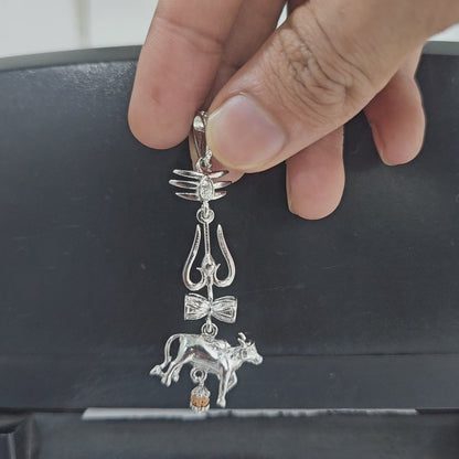 Shiv Nandi Pendant Chain - SSMB29