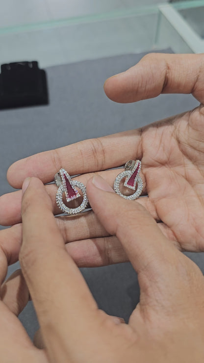 Ratna Chakra AD Pendant Set