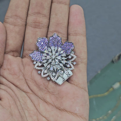 Bloom Royale Ring – Lavender