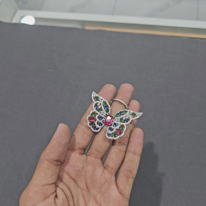 Opulent Butterfly Ring