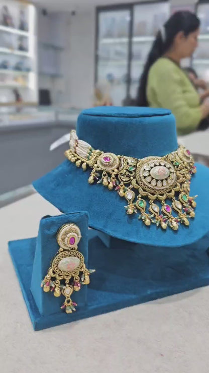 Royal Meenakari Maharani Heritage Set