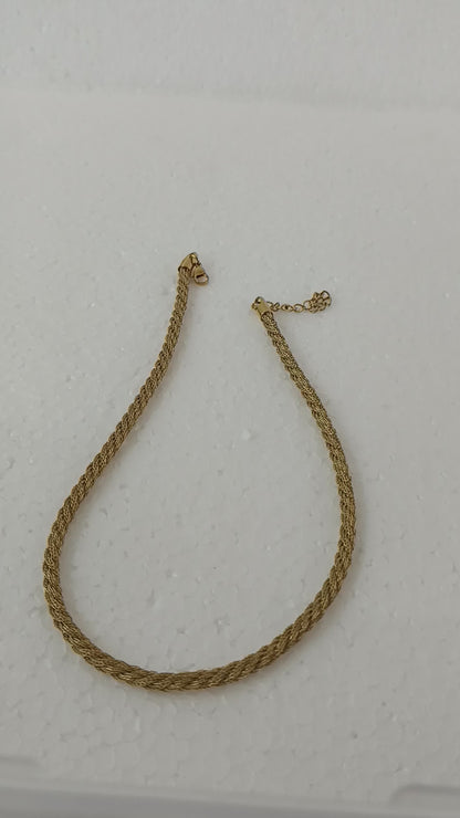 Luminous Gold Rope Chain - Premium Stainless Steel