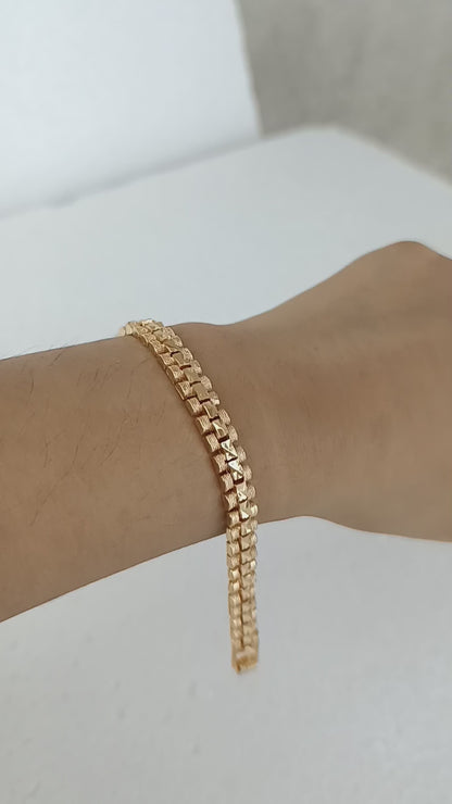 Sparkle Symphony AD Bracelet – Caret Gold Plated Glamour