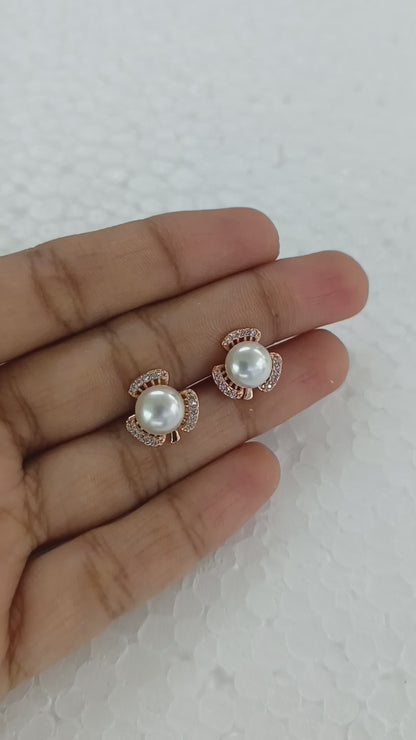 AD Pearl Ear Tops