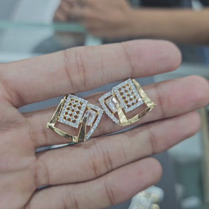 Contemporary Geometric AD Pendant Set