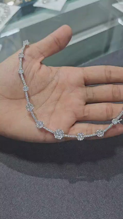 Elegant American Diamond AD Necklace set