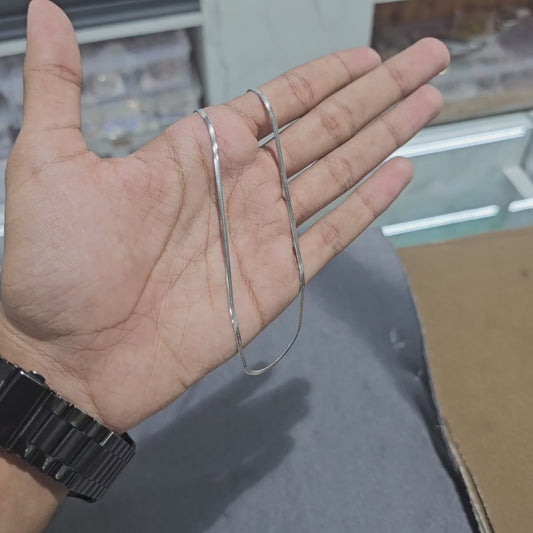 Classic Snake Chain – Silver