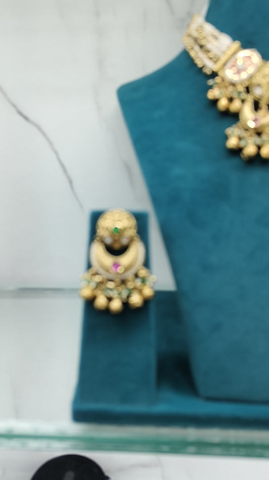 Traditional Temple Jewelry Set