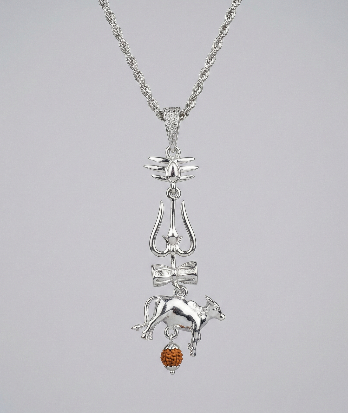 Shiv Nandi Pendant Chain - SSMB29