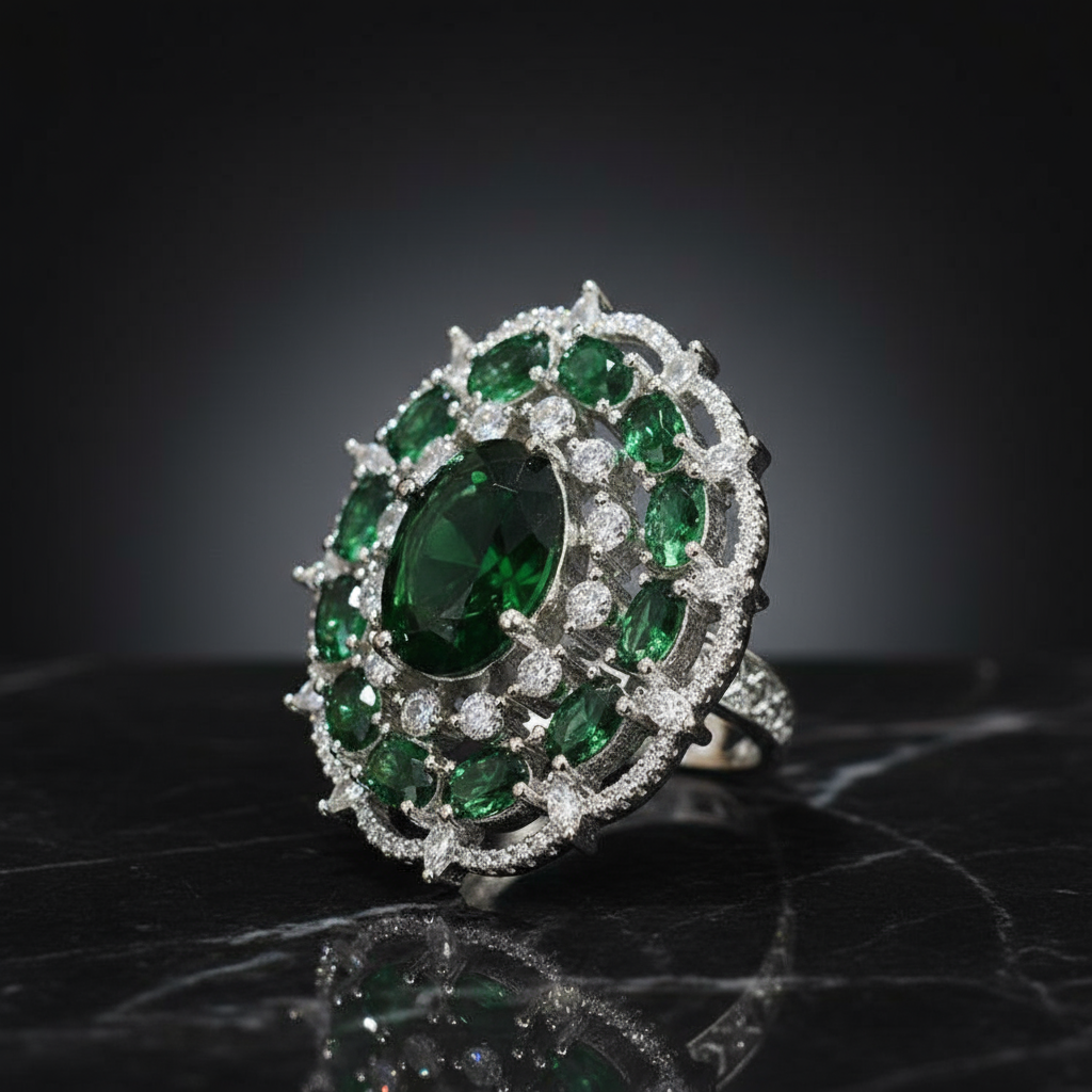 Majestic Orbit Ring