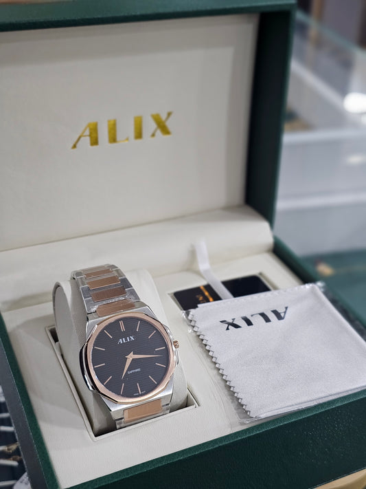 Alix - Men Premium Rose gold & silver Al2913