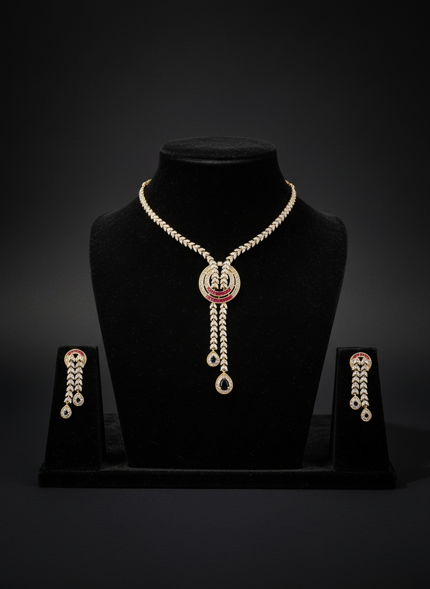 Golden Orbit Tassel Set