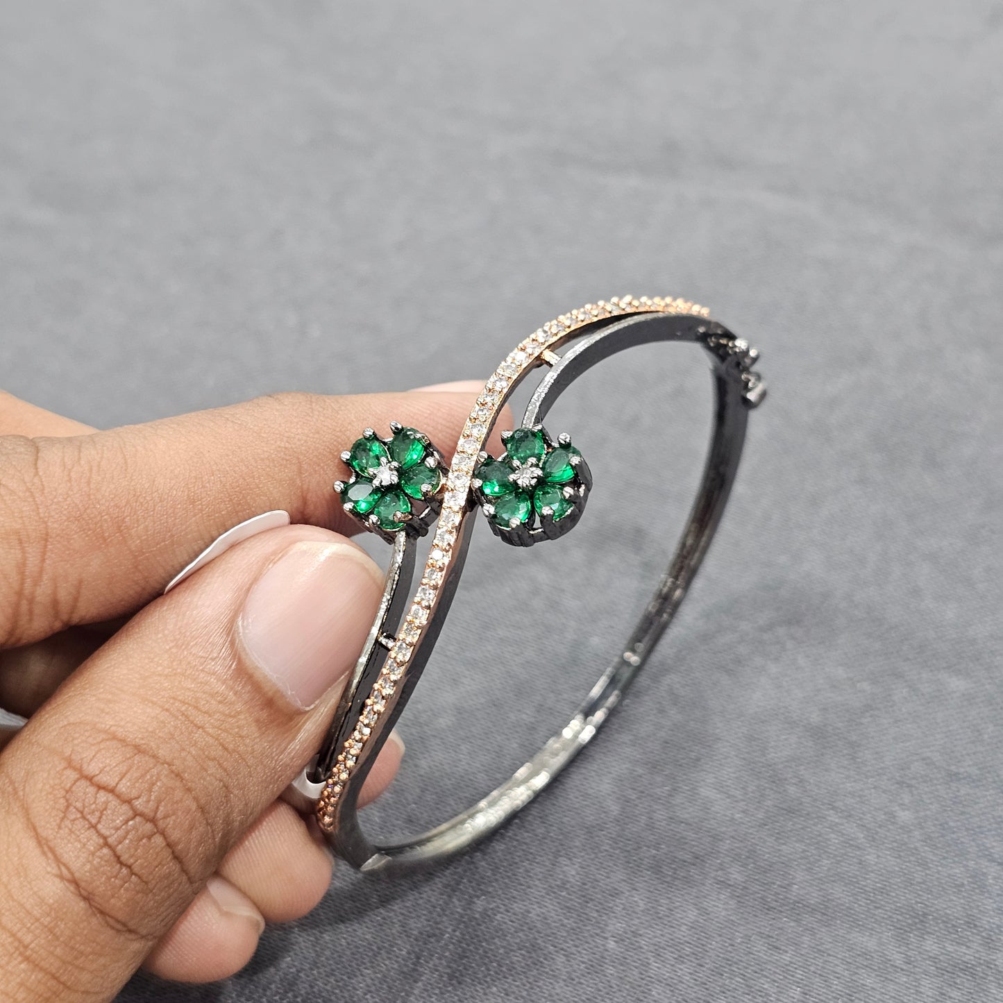 Charcoal Bloom AD Bracelets