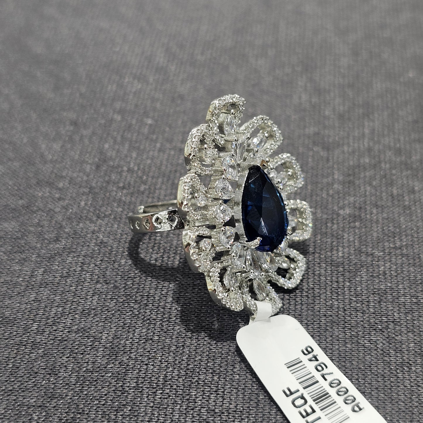 Imperial Petal Halo Ring