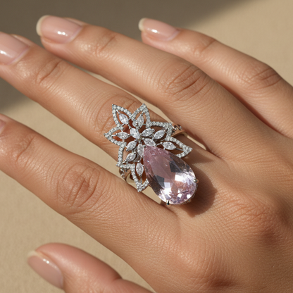 Celestial Lotus Ring