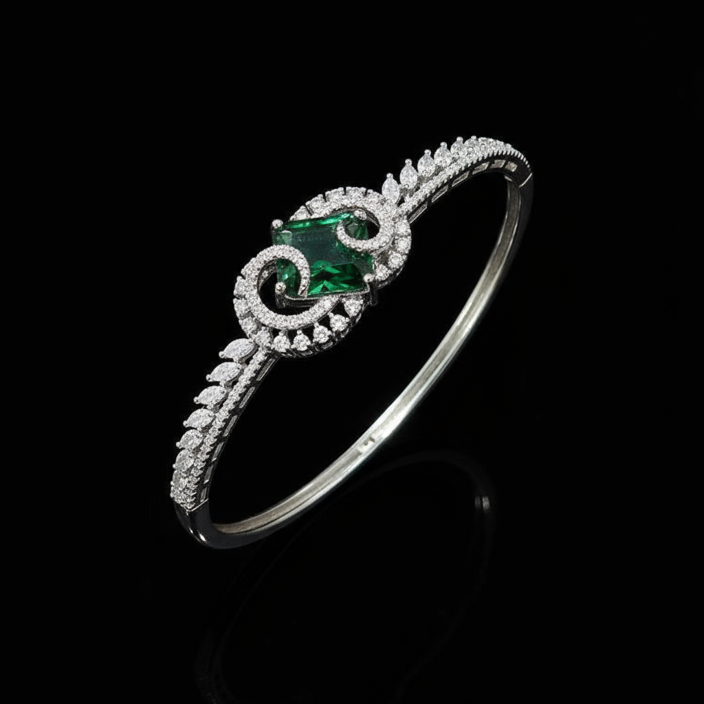 Regal Swirl Emerald AD Bracelets 