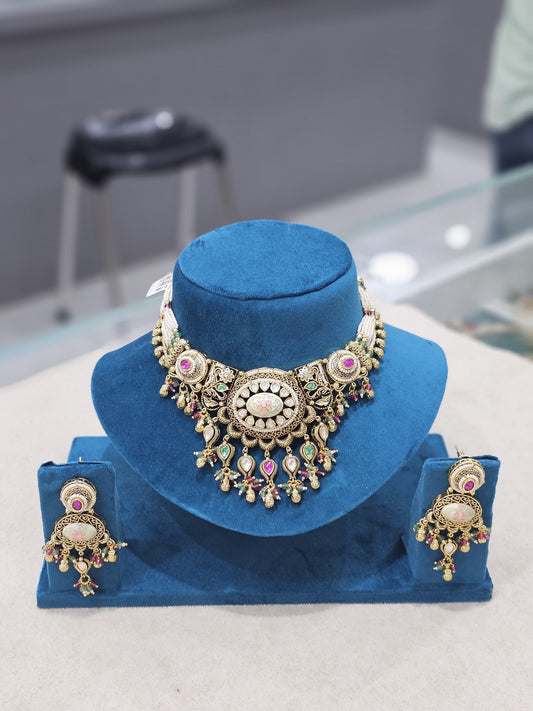 Royal Meenakari Maharani Heritage Set