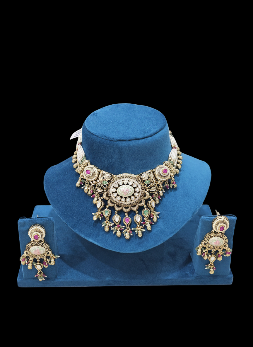 Royal Meenakari Maharani Heritage Set