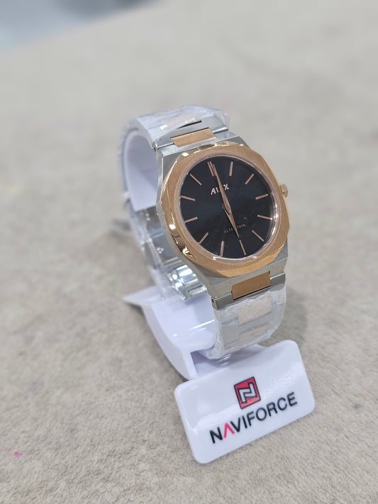 Alix AL2912 Rosegold steel strap Analog Watch