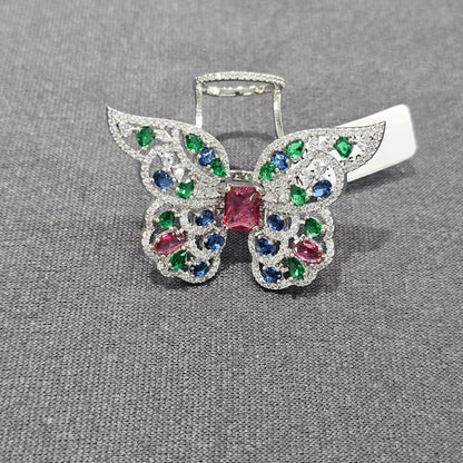Opulent Butterfly Ring
